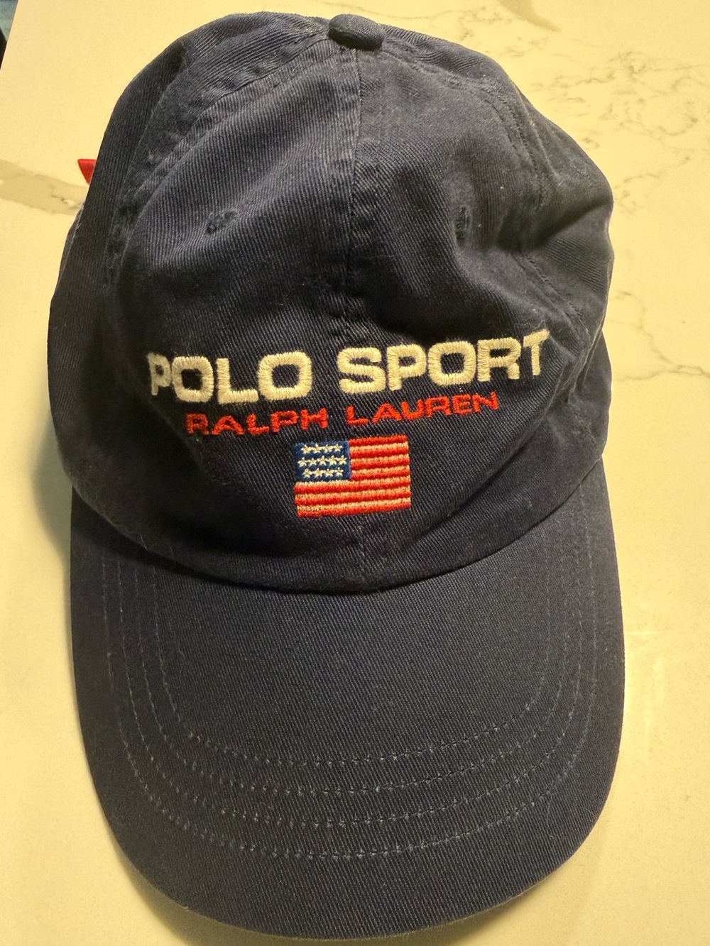 Polo Sport Ralph Lauren Navy Baseball Cap Dad Hat